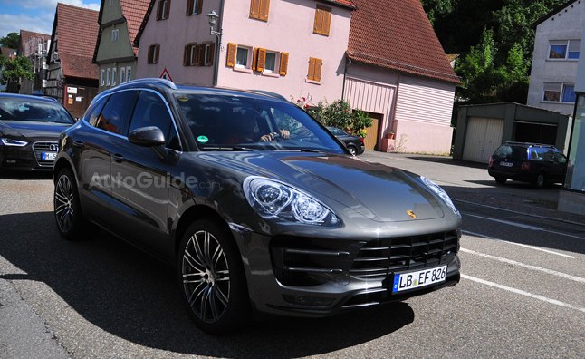 2014 porsche macan spotted uncovered in spy photos