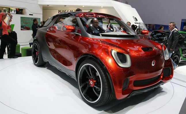 2015 smart fortwo forfour concepts to bow at frankfurt motor show