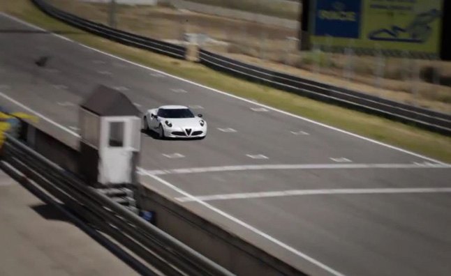 Alfa Romeo 4C Hits the Track in New Video | AutoGuide.com