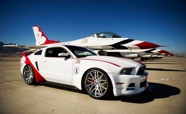 Ford Mustang Thunderbirds Edition Fetches $398,000 at Auction