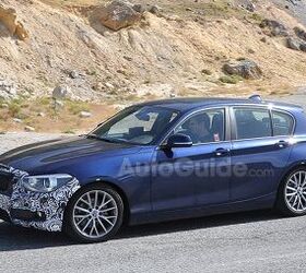 bmw 1 series facelift caught in spy photos