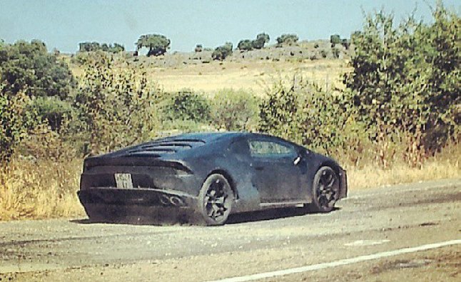 Lamborghini Cabrera Spied Testing