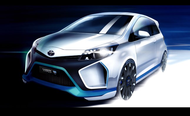 Toyota Yaris Hybrid-R Revealed, Previewing Future Sports Car Tech