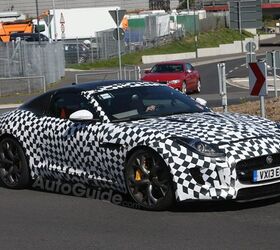 jaguar f type rs coupe caught testing in spy photos