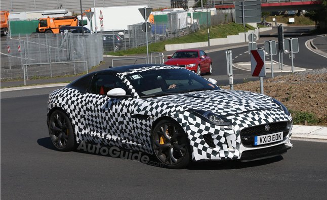Jaguar F-Type RS Coupe Caught Testing in Spy Photos