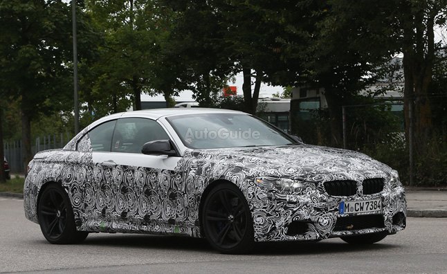 BMW M4 Convertible Spied Testing