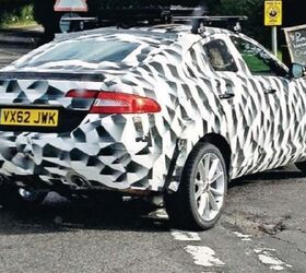 Jaguar QX Crossover Spy Photo Reveals a Swoopy SUV
