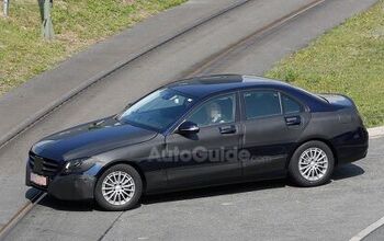Mercedes C-Class Loses Some Camo in Spy Photos