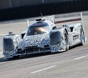 Porsche LMP1 Racer Hits the Track for Initial Tests