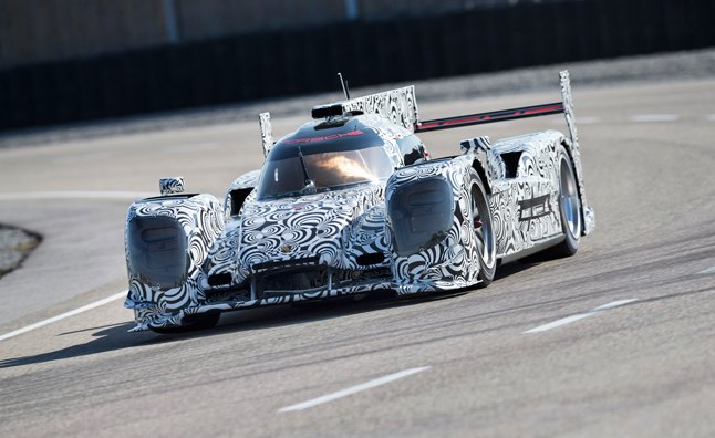 Porsche LMP1 Racer Hits the Track for Initial Tests | AutoGuide.com
