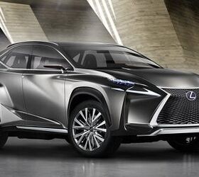 Lexus NX Crossover Previewed in Dramatic Concept