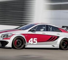 Mercedes Teases CLA 45 AMG Racecar Concept