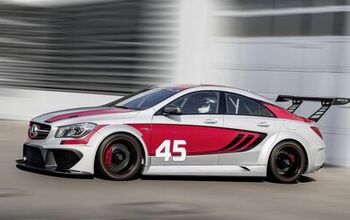 Mercedes Teases CLA 45 AMG Racecar Concept