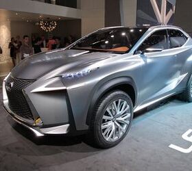 Lexus LF-NX Concept Revealed With Hybrid Drivetrain