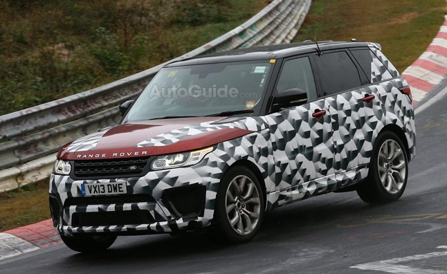 Range Rover Sport R-S Spied on the Nurburgring