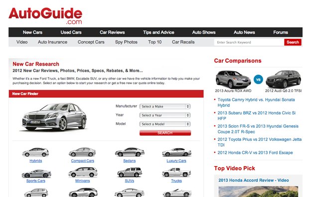 Most Researched Cars of the Week: September 8 - 14 | AutoGuide.com