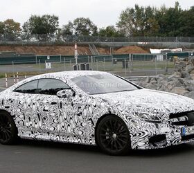 2015 Mercedes S63 AMG Coupe Spied Testing
