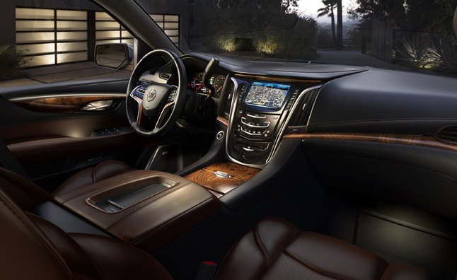 2015 Cadillac Escalade Interior Revealed
