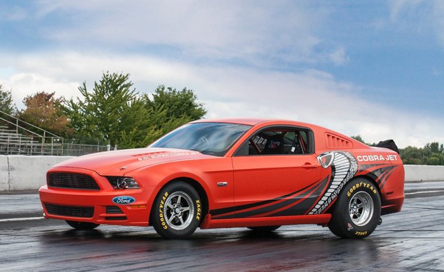 2014 ford mustang cobra jet prototype fetches 200 000 at auction
