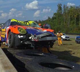 Watch a Spectacular Crash From the ALMS Race at VIR – Video