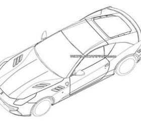 Mystery Ferrari Tipped in Patent Drawings
