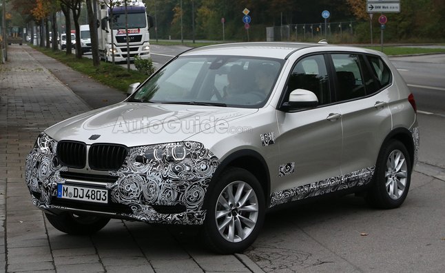 2015 BMW X3 Facelift Spied Testing in Germany