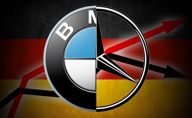 mercedes benz to top bmw in sales this year