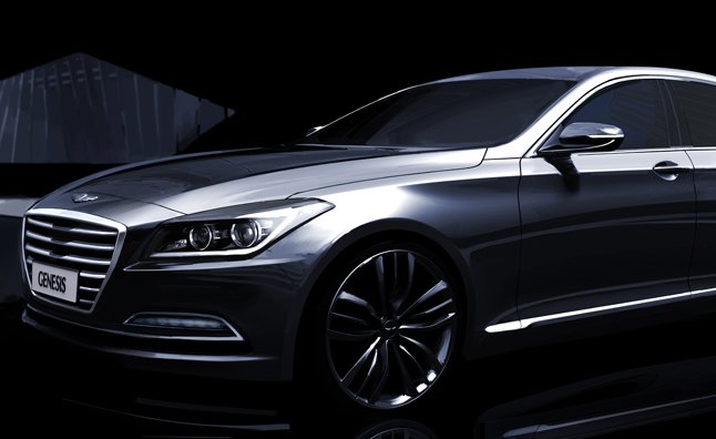2015 Hyundai Genesis Previewed in Design Sketches