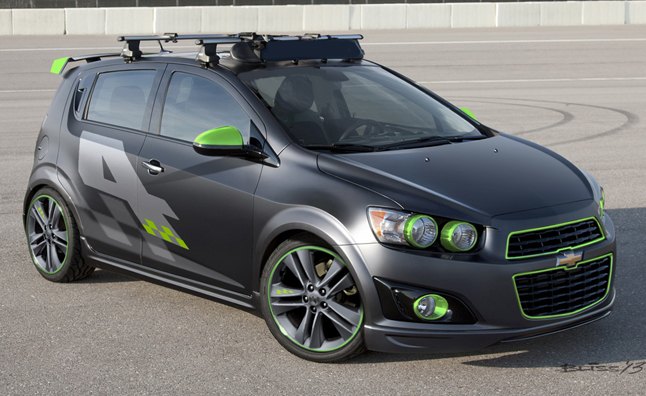 Chevy Previews SEMA Show Concepts Including Performance-Focused Sonic RS, Spark EV