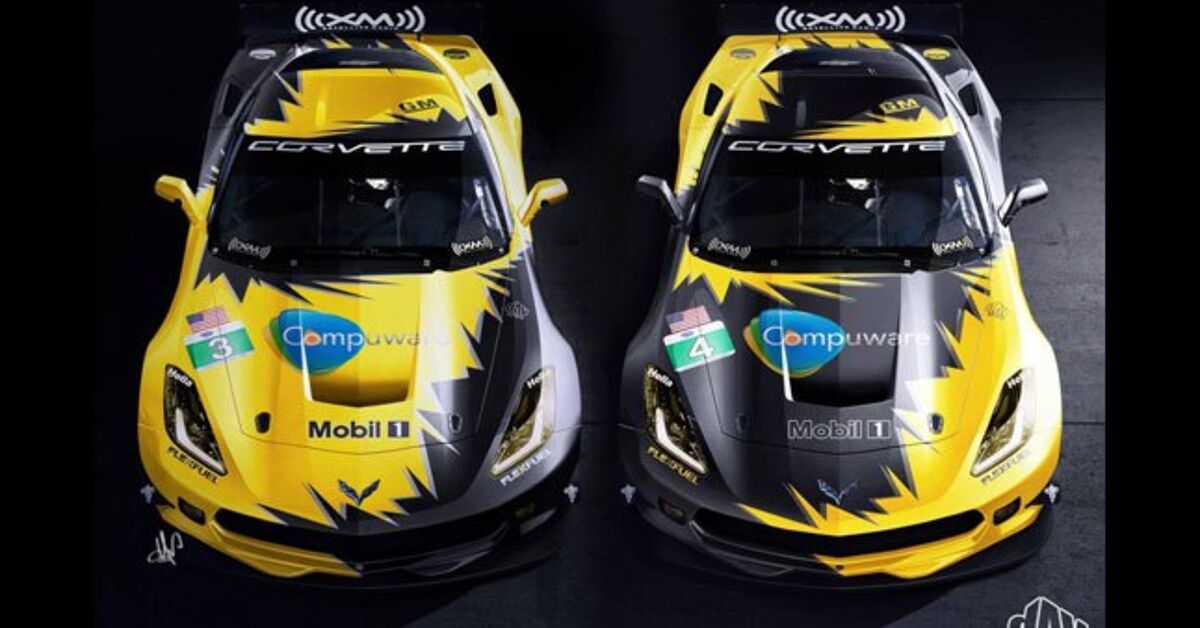 Chevy Corvette C7.R Race Car Livery Revealed | AutoGuide.com