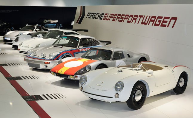 porsche celebrates 60 years of super sport cars with museum exhibition