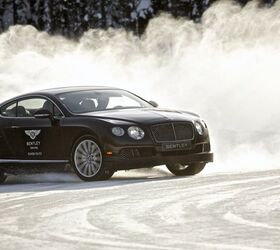 Bentley "Power on Ice" Driving Experience Dates Announced for 2014
