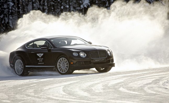 Bentley "Power on Ice" Driving Experience Dates Announced for 2014