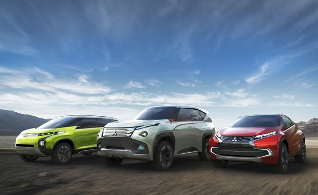 Mitsubishi Reveals Trio of Hybrid Concepts Before Tokyo