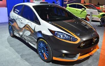 Custom Fiesta STs Bring Flare to Ford SEMA Booth