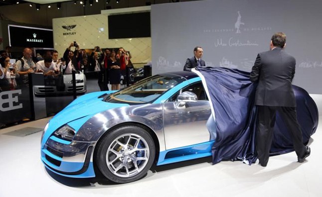 Bugatti Unveils New Veyron Meo Costantini At Dubai Motor Show