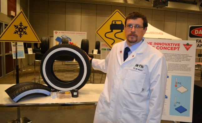 Color Changing Tires Warn of Winter Weather | AutoGuide.com