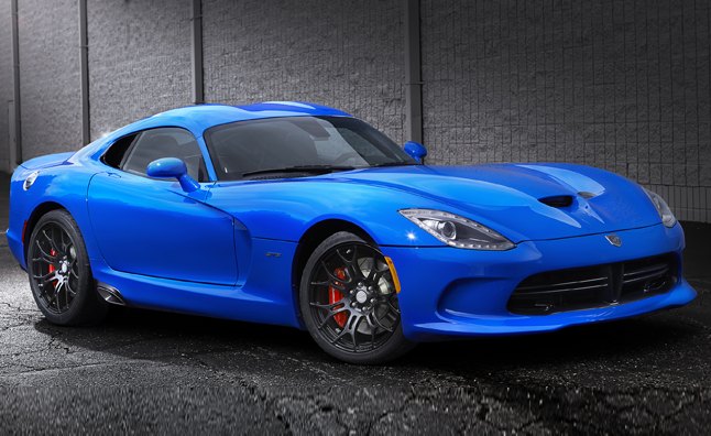 Competition Blue Chosen as New 2014 SRT Viper Color