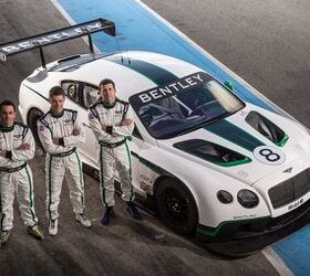 Bentley Continental GT3 Race Car Driver Lineup Announced