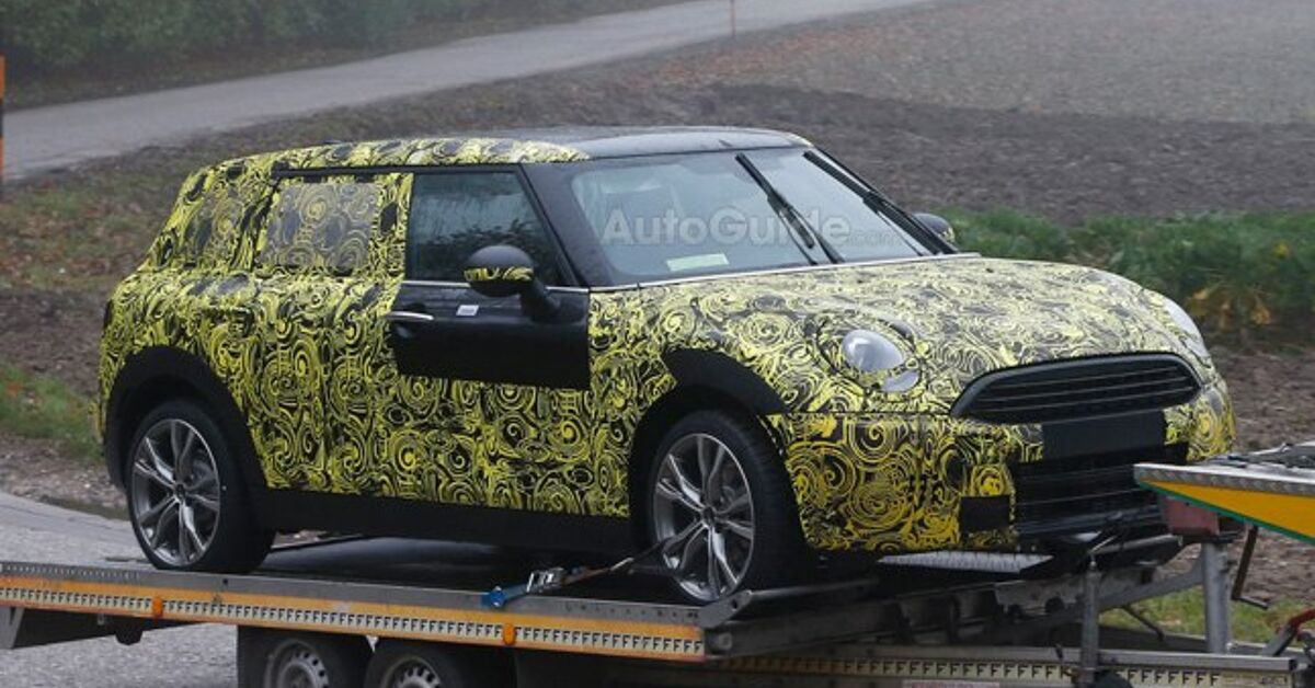 Mini Rear Doors Not So MINI Clubman Spied With Regular Rear Doors | AutoGuide.com
