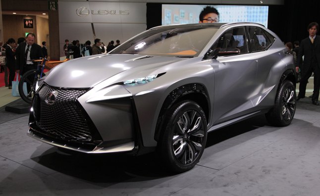 Lexus LF-NX Turbo Concept Previews Brand's Boosted Future