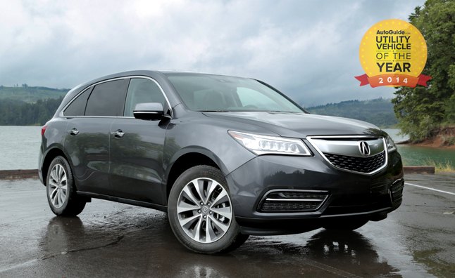 Acura MDX Wins AutoGuide 2014 Utility Vehicle of the Year