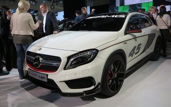 Mercedes GLA45 AMG Concept is a Juiced-Up German