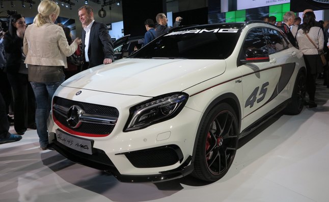 Mercedes GLA45 AMG Concept is a Juiced-Up German