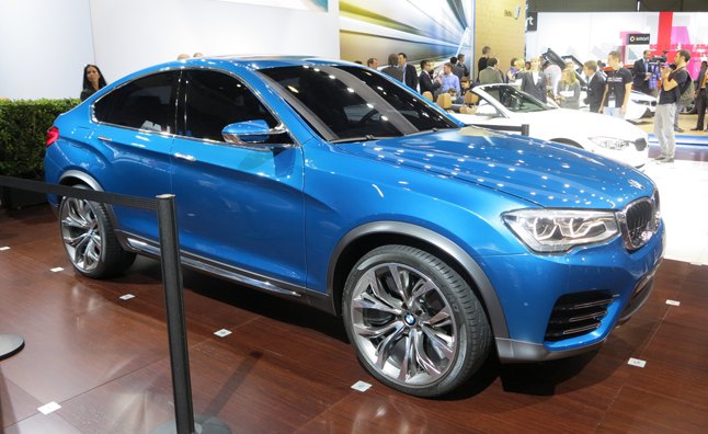 BMW Concept X4 Lands in Los Angeles