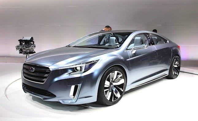 2015 Subaru Legacy Concept Shows Brand's New Design Language