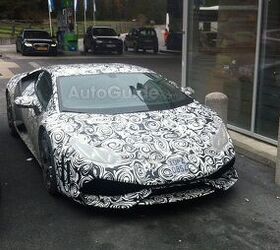 Lamborghini Cabrera Spy Photos Show More Than Ever