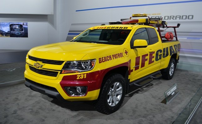 2015 Chevy Colorado Outfitted With Beach Gear for LA