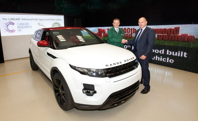 Jaguar Land Rover Marks Millionth Vehicle Built at Halewood