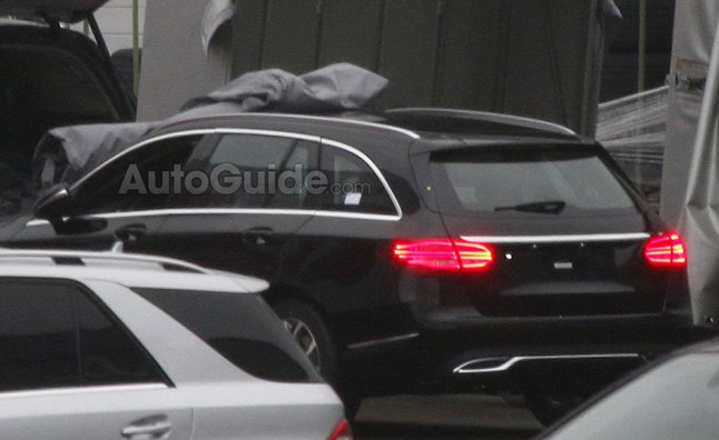 2015 Mercedes C-Class Wagon Spotted Uncovered